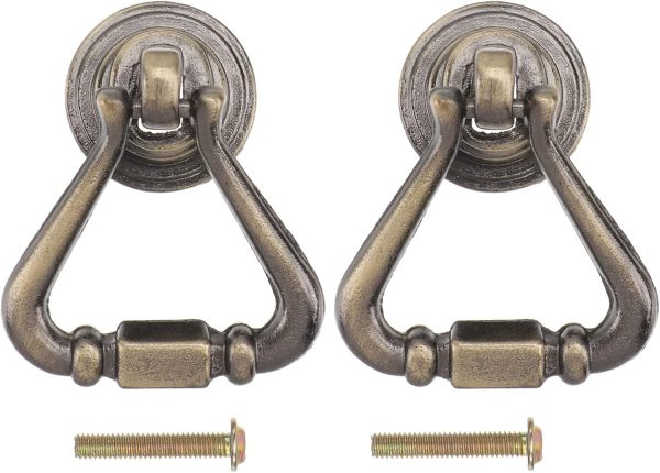 Antique Cabinet Cupboard Wardrobe Drawer Knob Door Pull Handle - 1 Pair