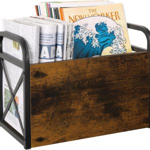 Magazine Holder,Magazine Rack Floor,Magazine Storage Basket,File Holder Organizer,Folder Organizer Bin for Magazines,Books,Newspapers,Tablets